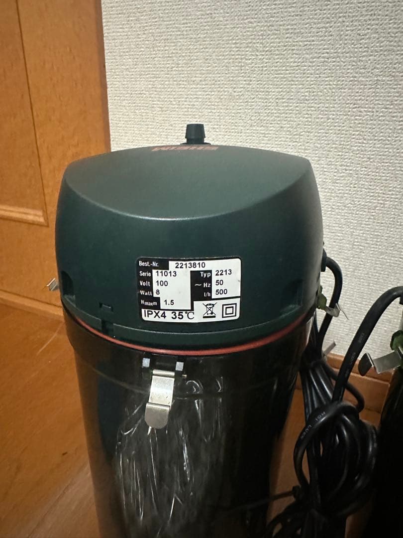 エーハイム外部フィルター2213 と　エーハイム500
