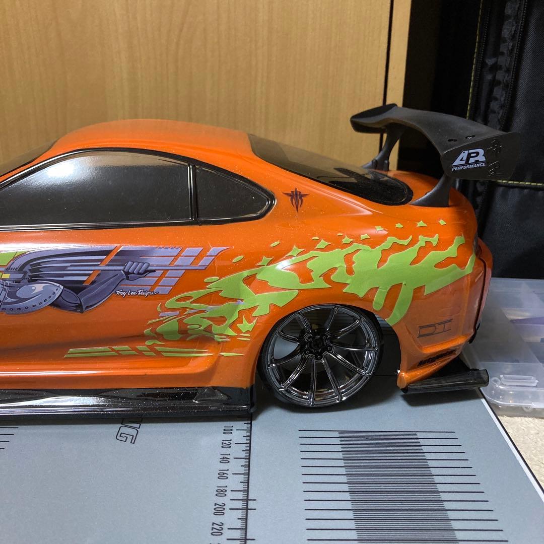 スープラ ラジコンボディー　ワイルドスピード