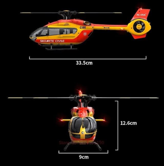 プロポ技適マーク付 ◆RC ERA C190 2.4G 6CH 6軸ジャイロ