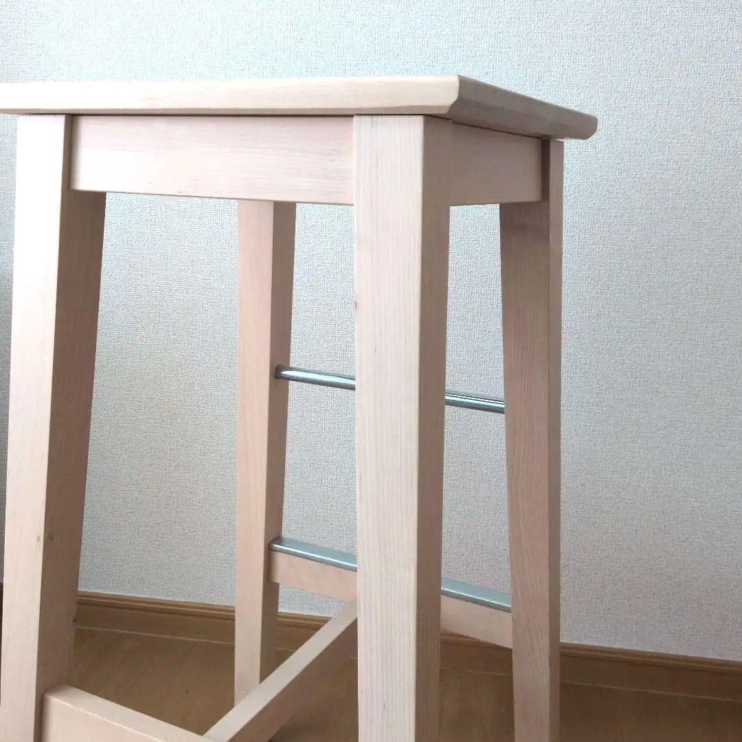 IKEA チェア 2脚セット ハイスツール イケア