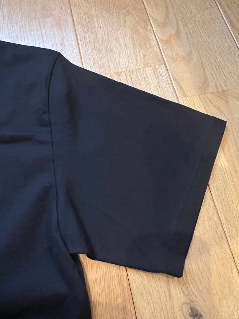 未使用 HYKE 2025SS ブラック Tシャツ 半袖 5 XXL