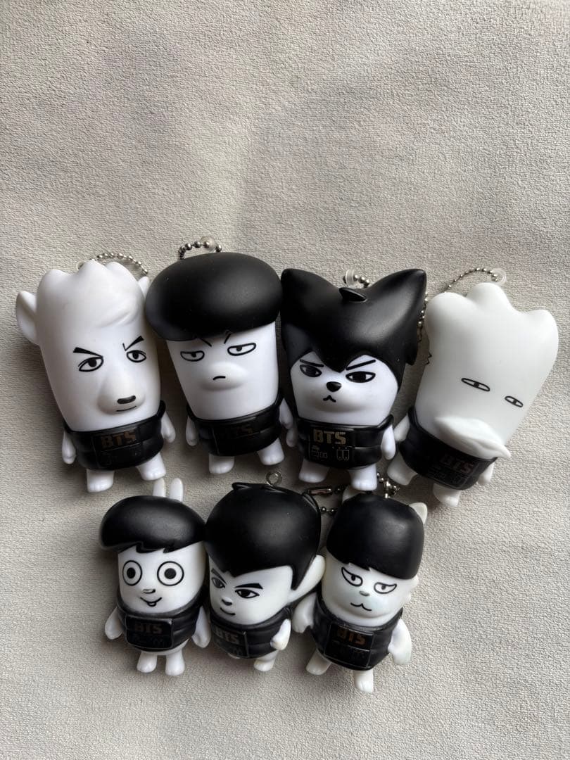 レアBTS ヒプモン キーホルダー フィギュア 7体セット