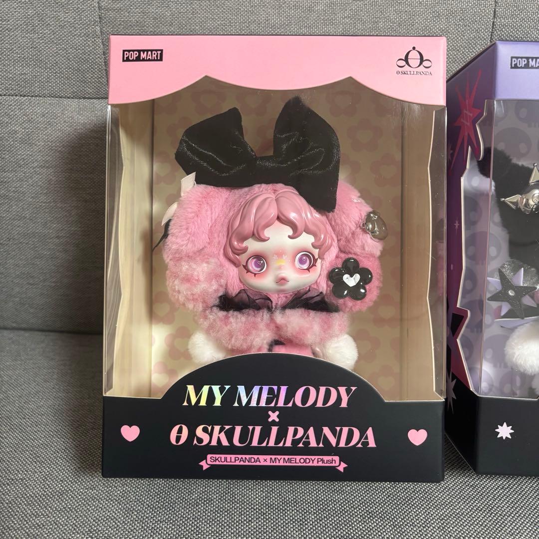 POPMART スカルパンダ ぬいぐるみペンダント クロミ マイメロ サンリオ