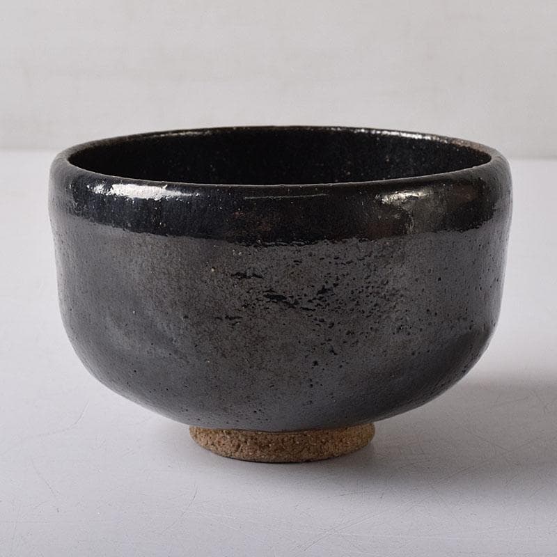 茶道具　黒楽茶碗　時代箱　V　R8499