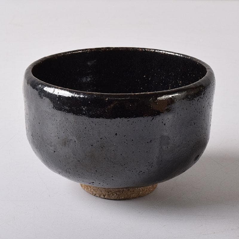 茶道具　黒楽茶碗　時代箱　V　R8499