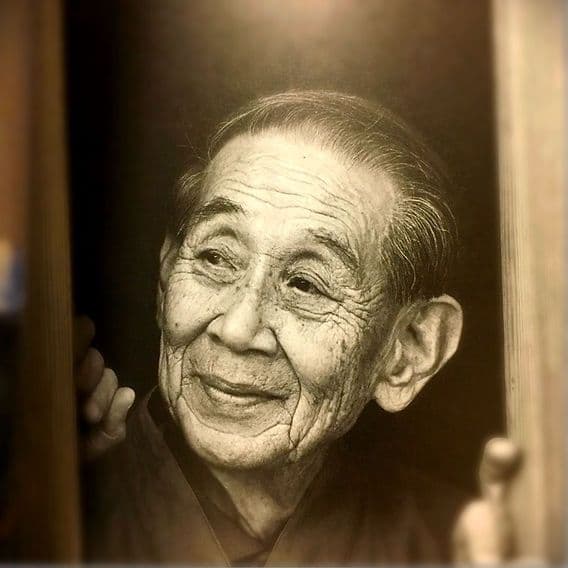 西岡小十 唐津焼 湯呑 絵唐津湯呑茶碗 共箱 共布 栞 本物保証