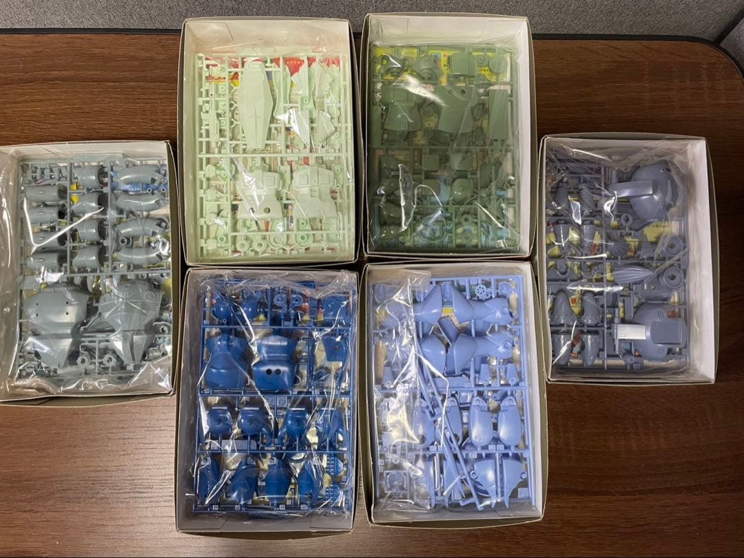 バンダイ 1/144スケール　未組立 ベストメカコレクション 6機セット