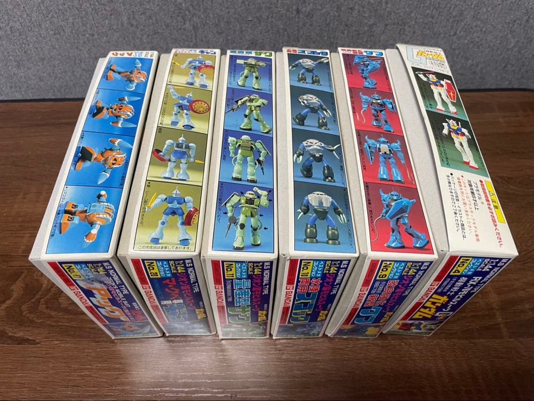 バンダイ 1/144スケール　未組立 ベストメカコレクション 6機セット