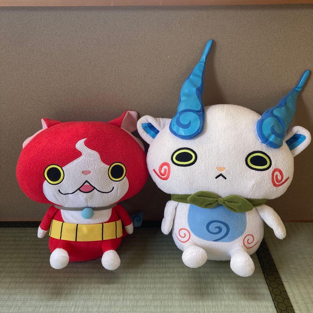 妖怪ウォッチ　ジバニャン&コマさん　ぬいぐるみ