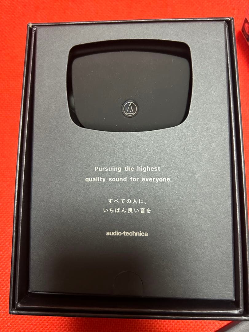 ヒカリオーディオテクニカ ATH-TWX9 ワイヤレスイヤホン　保証書付き