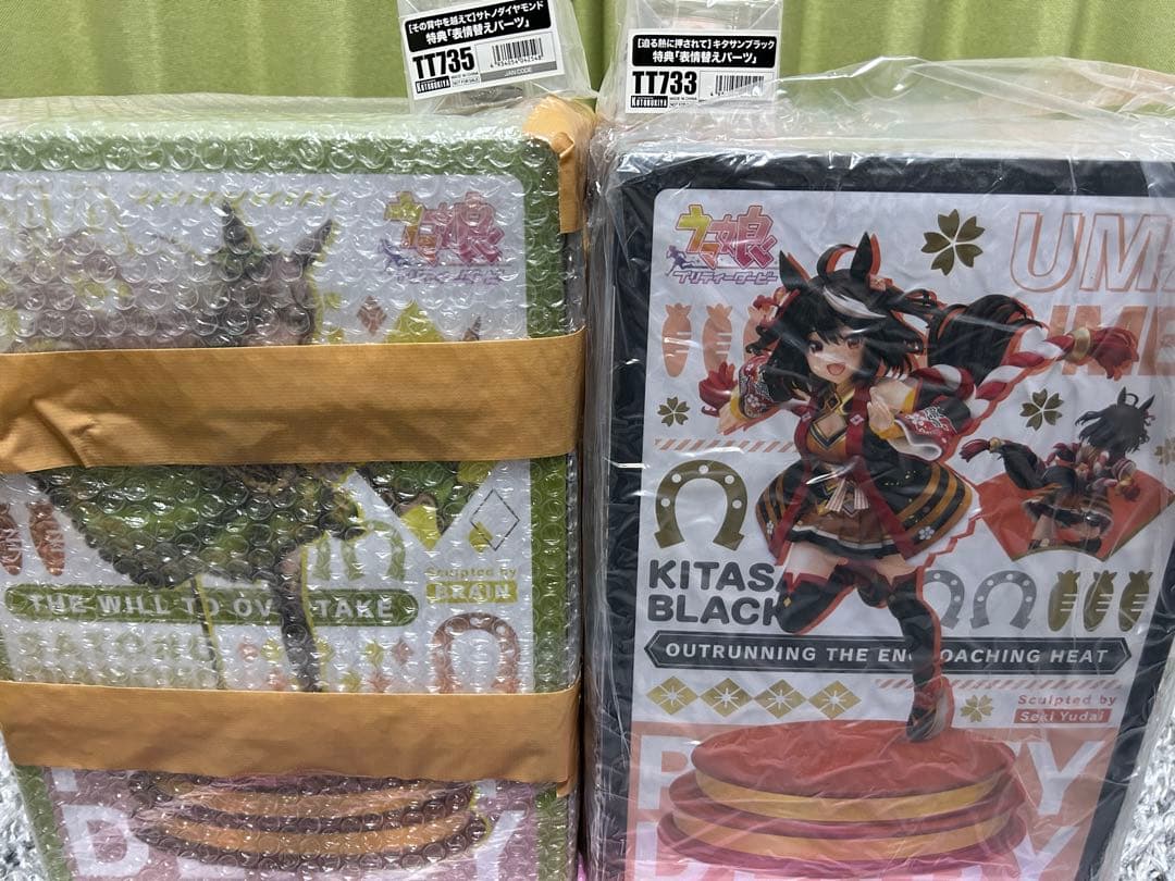 未開封新品 コトブキヤ フィギュア キタサンブラック＋サトノダイヤモンド＋特典