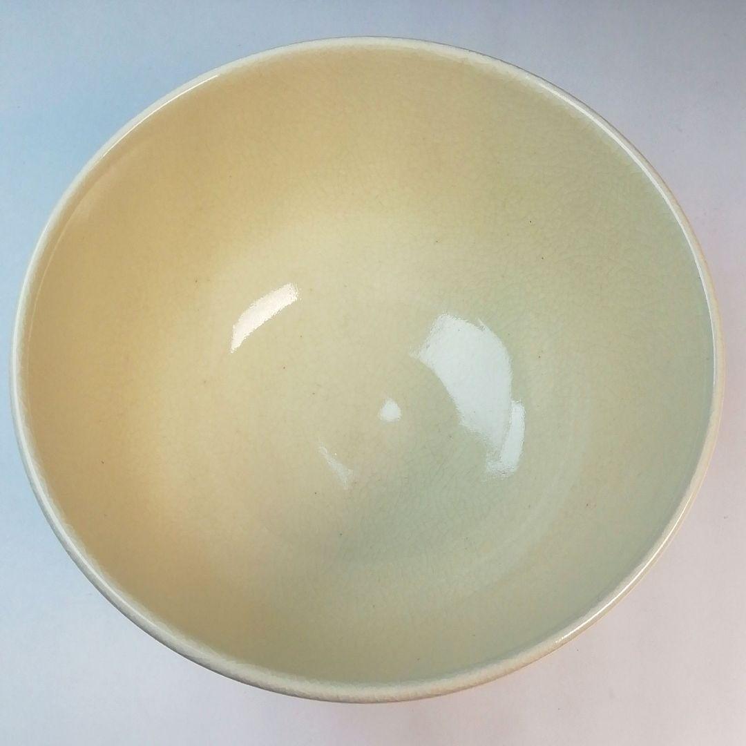 Ｓ８１５　茶碗　『色絵　秋草』『岡田佳山』　共箱　抹茶碗　茶道具