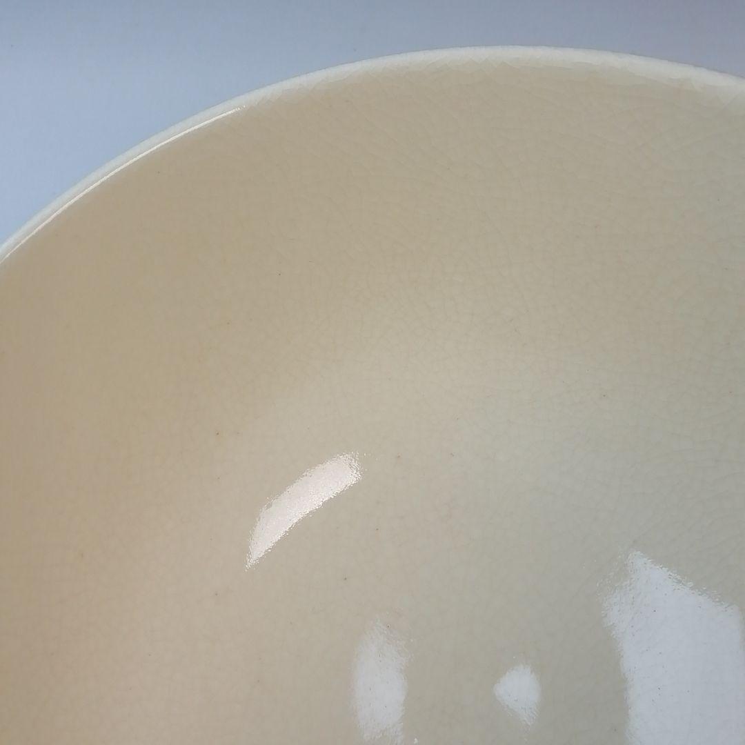 Ｓ８１５　茶碗　『色絵　秋草』『岡田佳山』　共箱　抹茶碗　茶道具