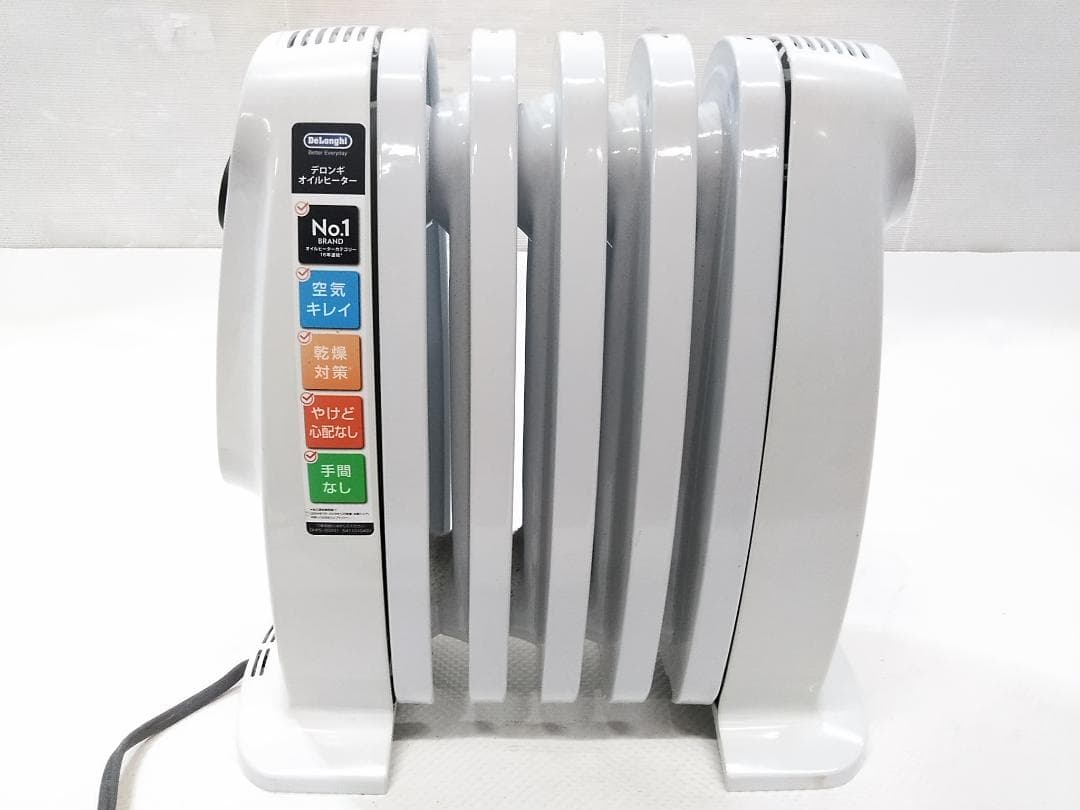 DeLonghi デロンギ ミニオイルヒーター NJM050 フィン5枚★