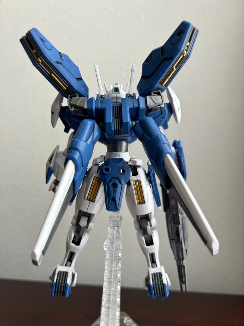 塗装済完成品 HG ガンダムキャリバーン & エアリアル改修型　姉妹ゲンカセット