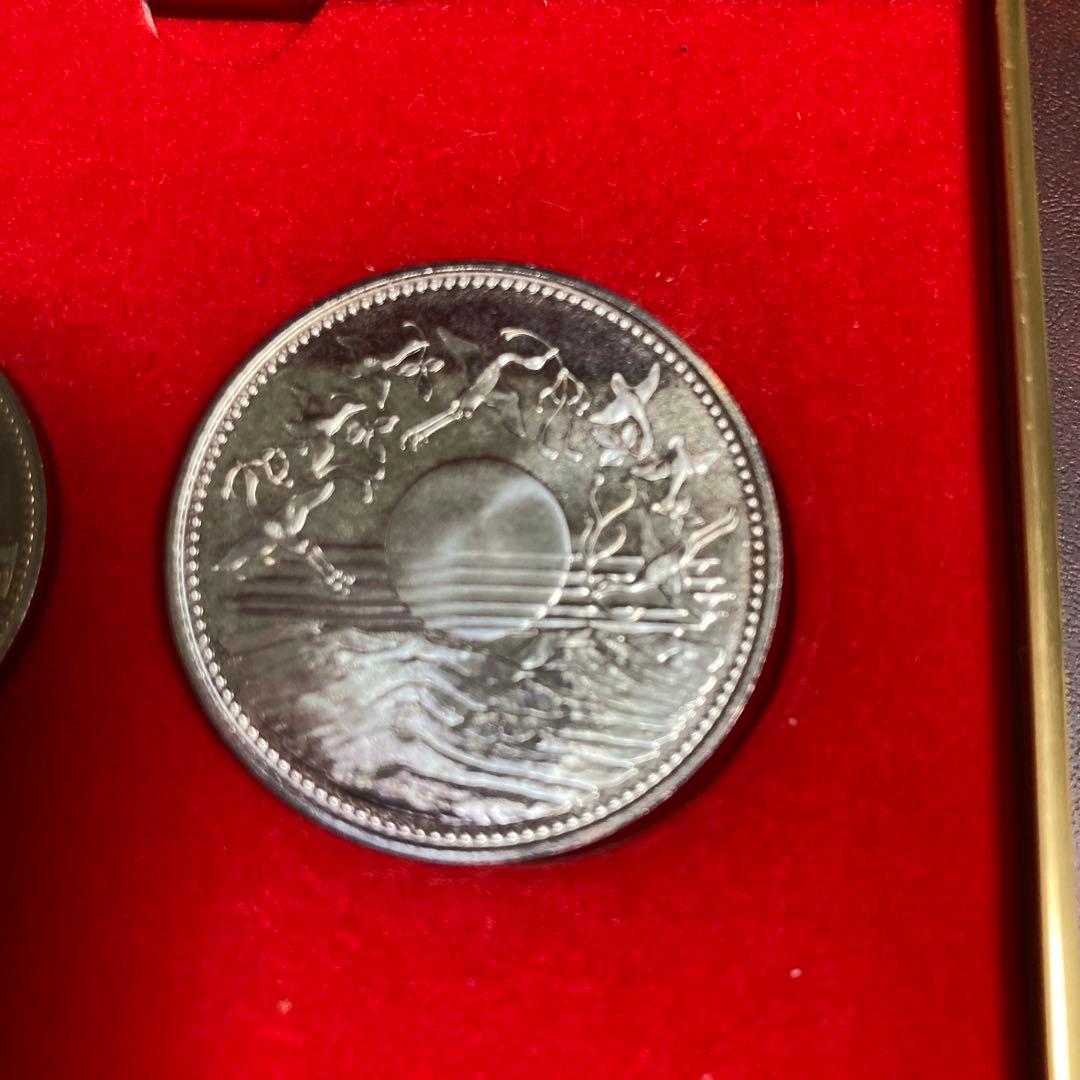 天皇陛下御在位60年記念品　記念メダル3点