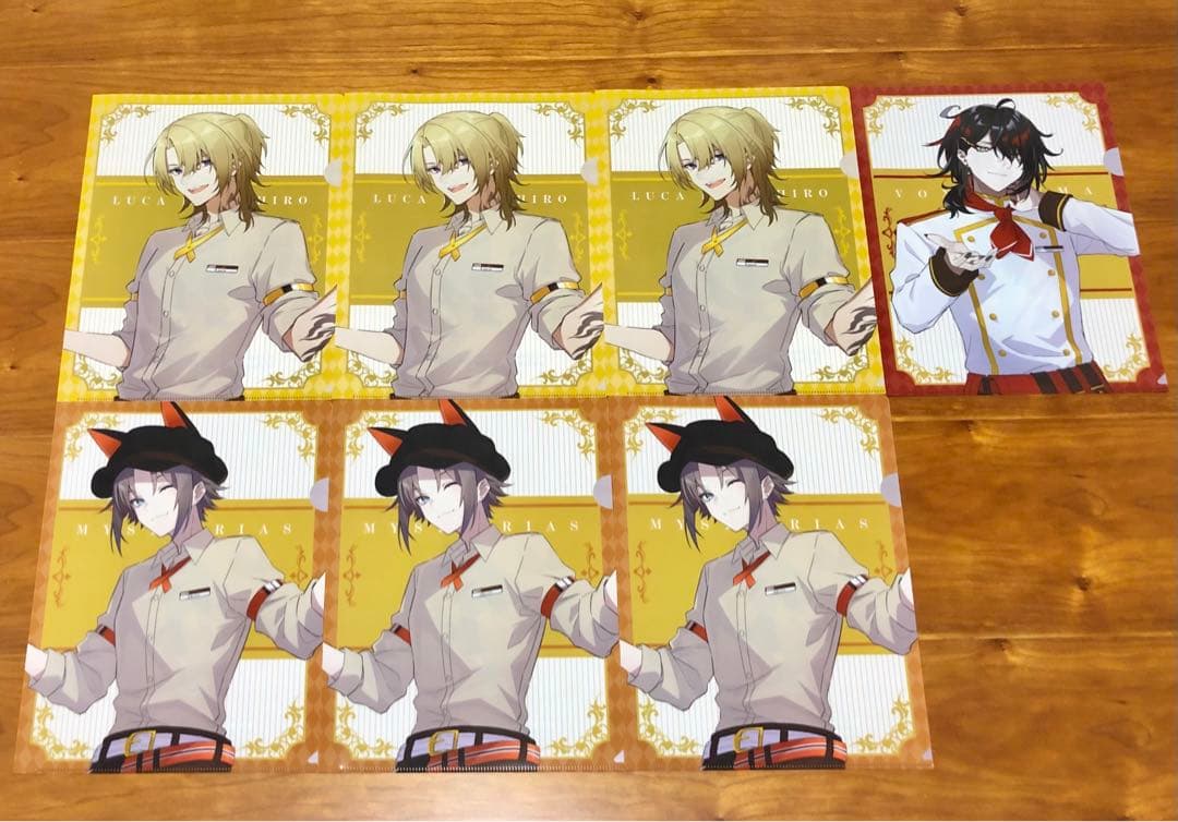 NIJISANJI EN ココスコラボ クリアファイル