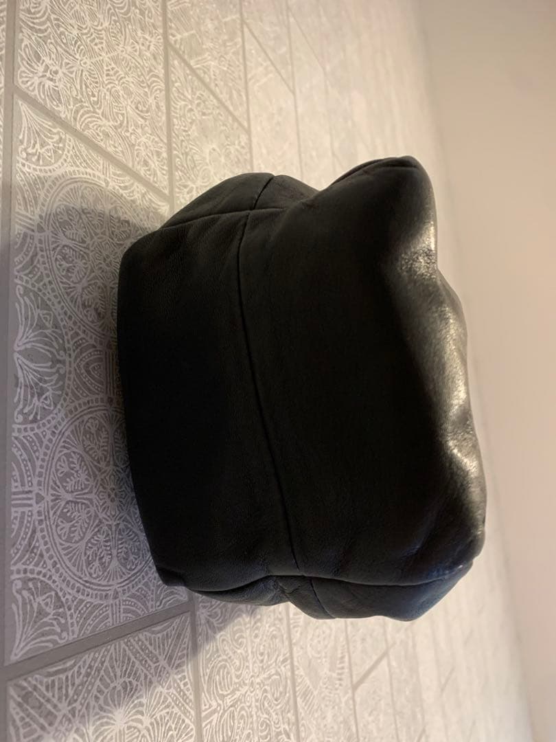 Kawa Kawaカワカワ がま口ミニショルダーバッグ ポシェット 黒