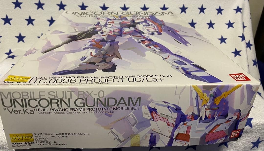 MG ユニコーンガンダム Ver.Ka (赤バンダイ)