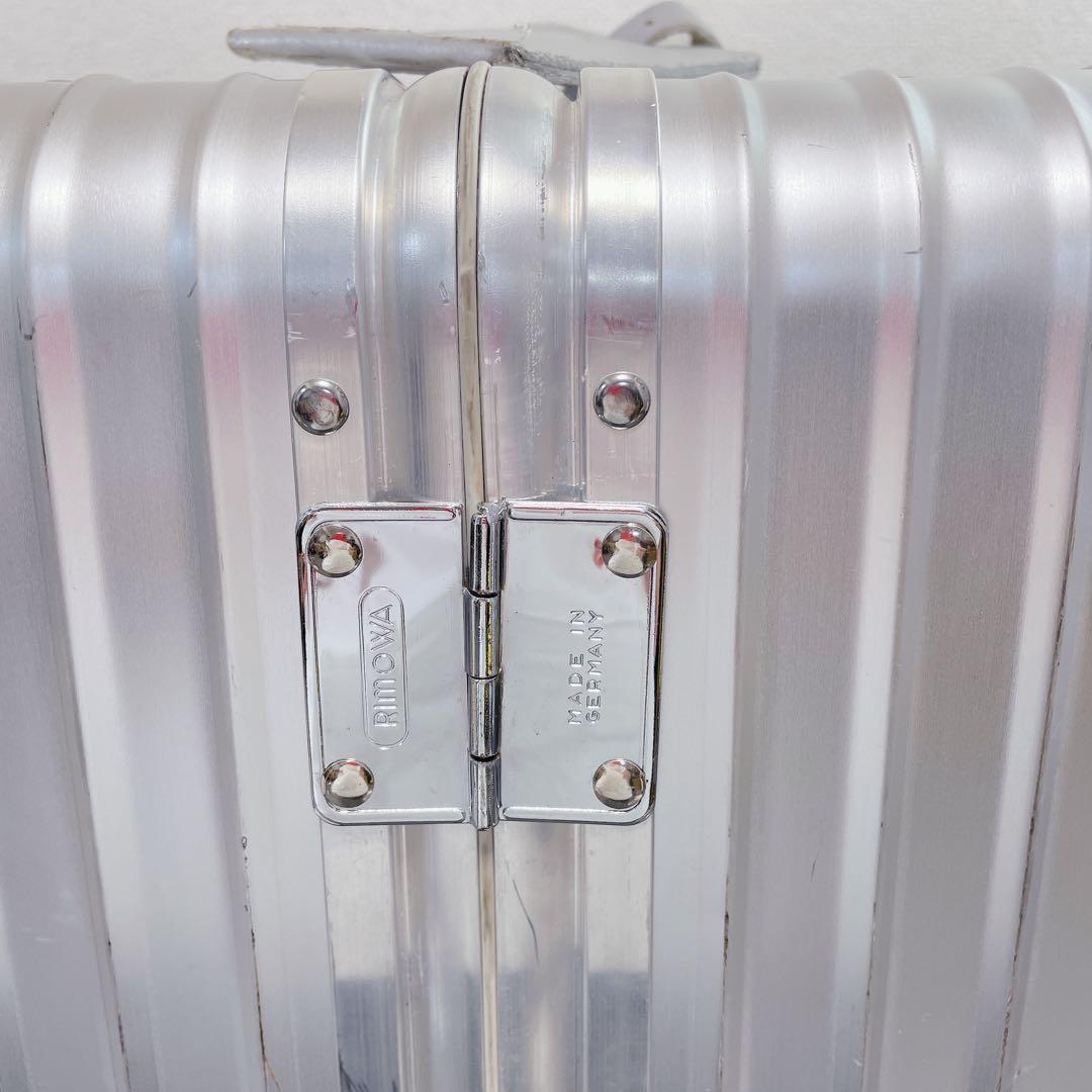 RIMOWA TOPAS リモワ 4輪 スーツケース 82L 青ロゴ 廃盤
