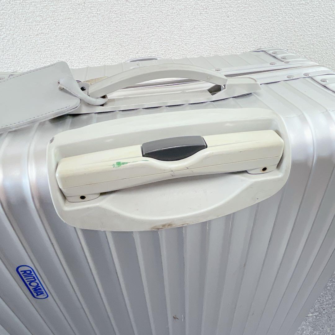 RIMOWA TOPAS リモワ 4輪 スーツケース 82L 青ロゴ 廃盤