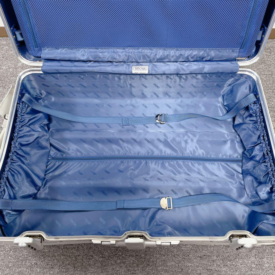 RIMOWA TOPAS リモワ 4輪 スーツケース 82L 青ロゴ 廃盤