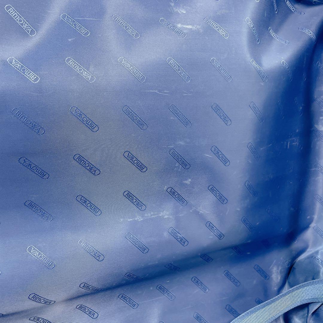 RIMOWA TOPAS リモワ 4輪 スーツケース 82L 青ロゴ 廃盤