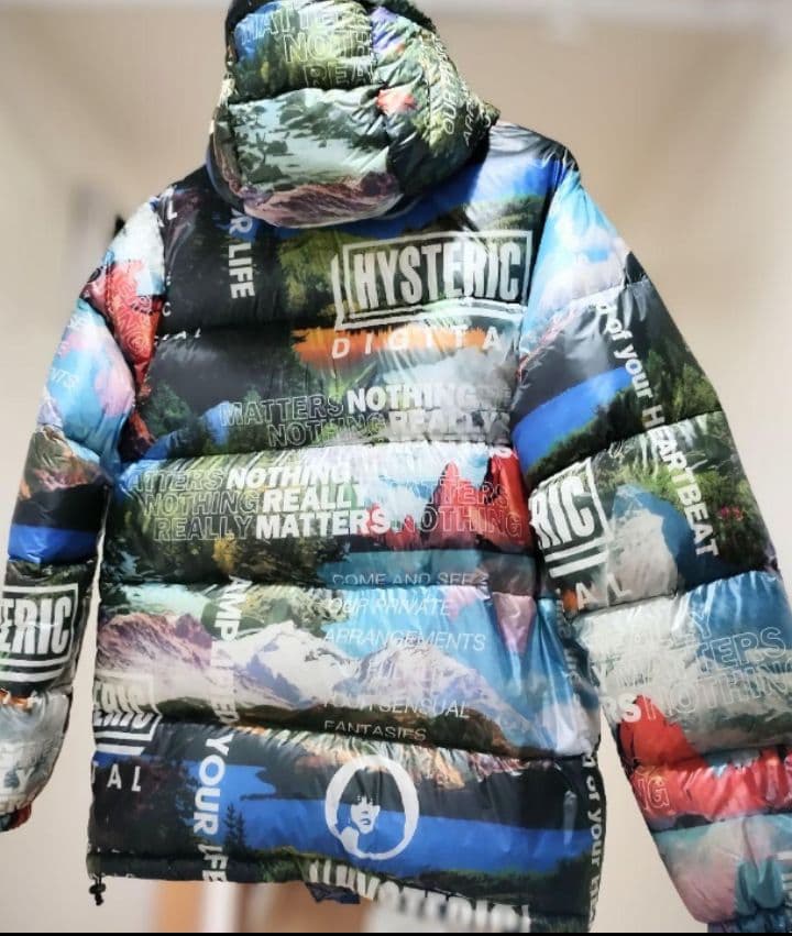 ヒステリックグラマー サークルガールダウンジャケット