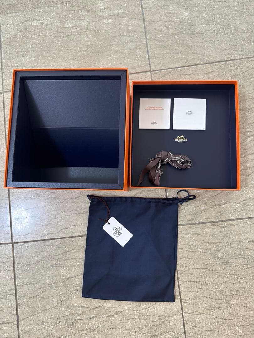 エルメス　Hermes バーキン 20 空箱　ブルーボックス　希少　激レア