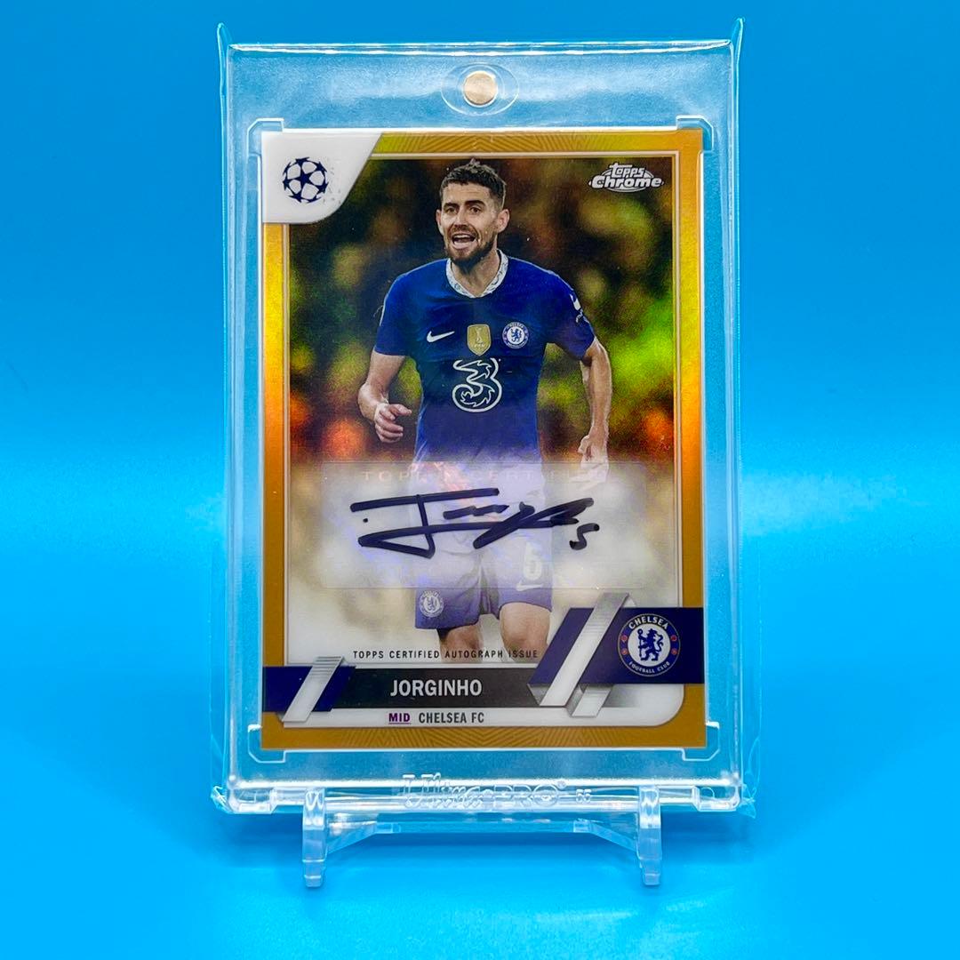 世界50枚！22-23 Topps Chrome JORGINHO 直筆サイン