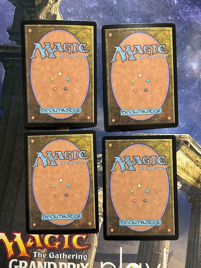 mtg 渓間の洪水呼び　ボーダーレス版 foil 4枚