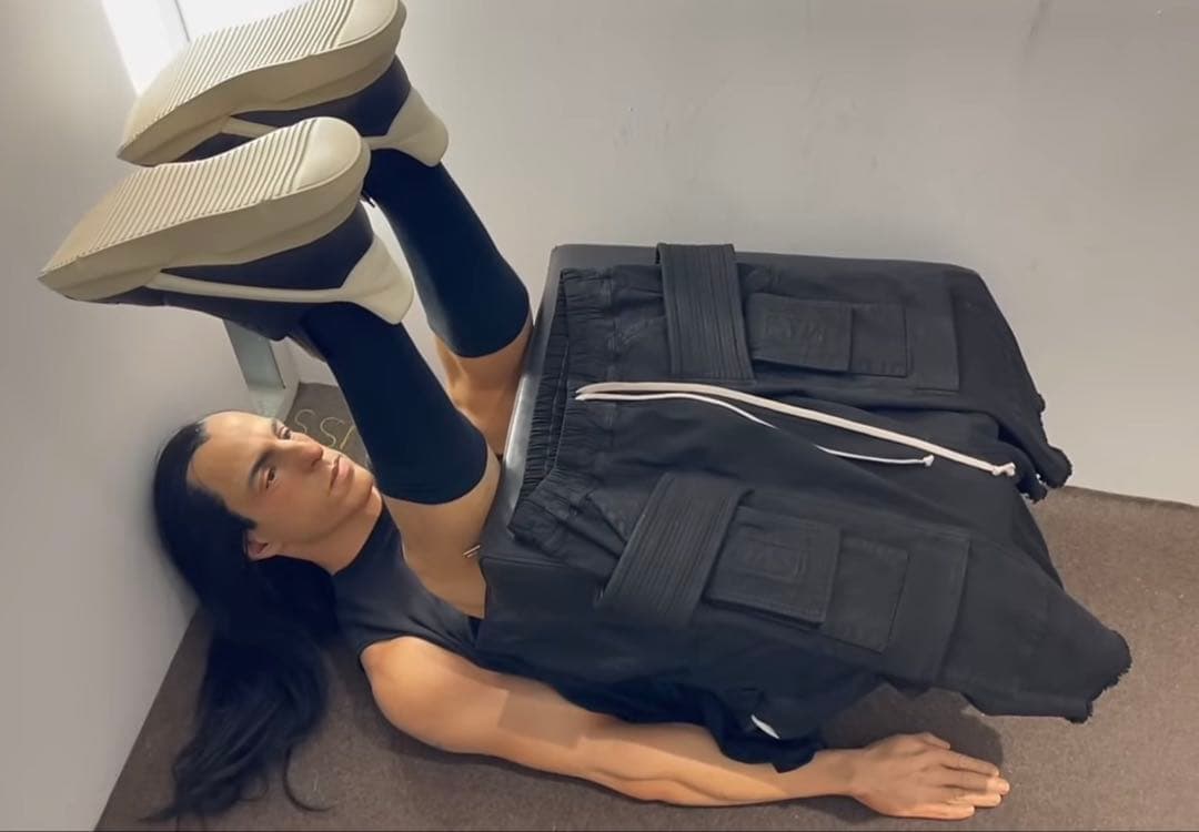 パンツ rick owens drkshdw creatch cargo pods