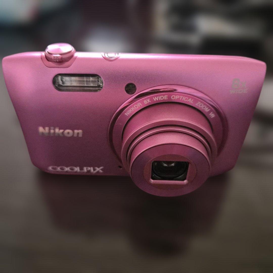 Nikon COOLPIX ピンク 8倍光学ズーム