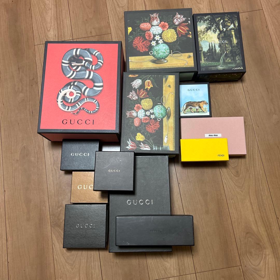GUCCI ギフトボックスセット 複数デザイン　スネーク　グッチガーデン