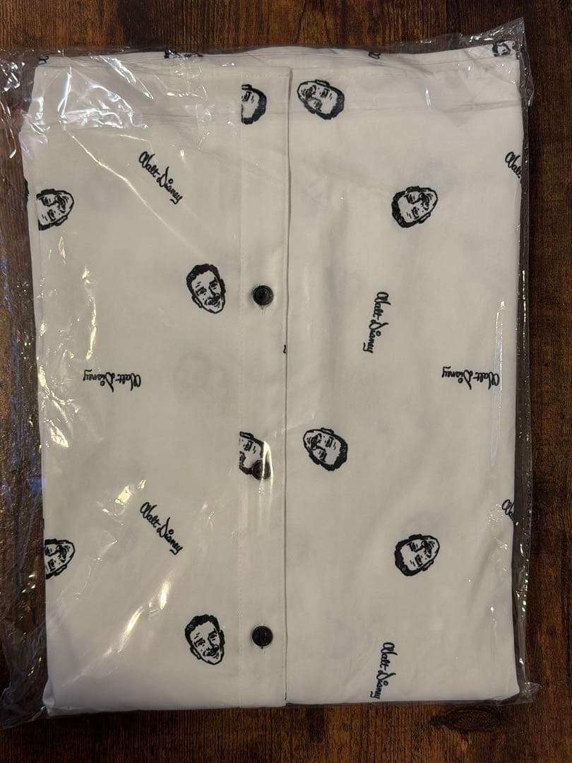 新品未開封　Areeam ウォルト　総柄シャツ　ディズニーザマーケット　Ｄマケ