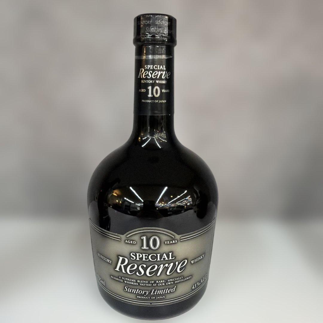 サントリー ウイスキースペシャルリザーブ10年　750ml ウイスキー4本セット