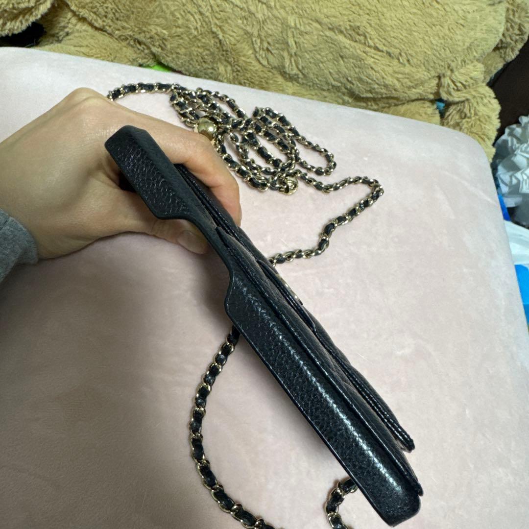 Chanel キルティングレザー iPhoneケース