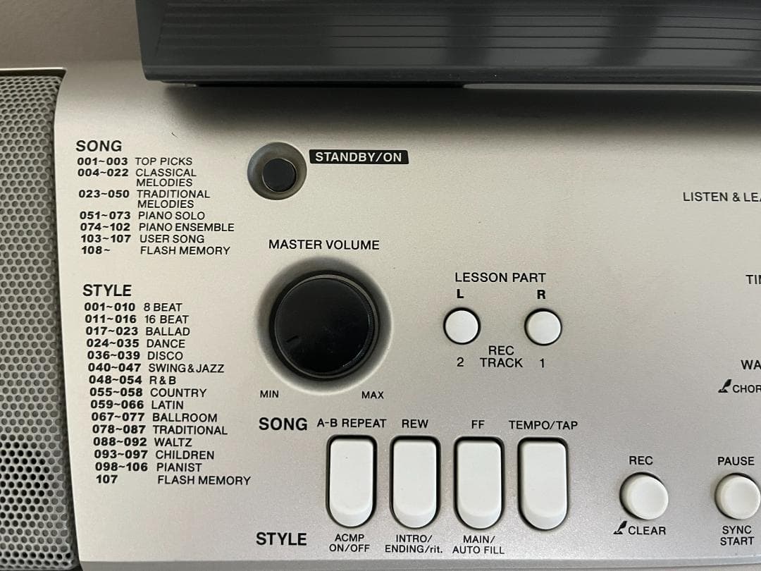 YAMAHA（ヤマハ）　 電子キーボード PSR-E313　高音質　高機能