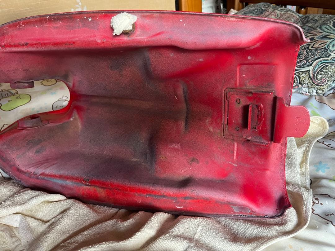 HONDA CB400F SUPER SPORT 純正タンク 再塗装NSXレッド