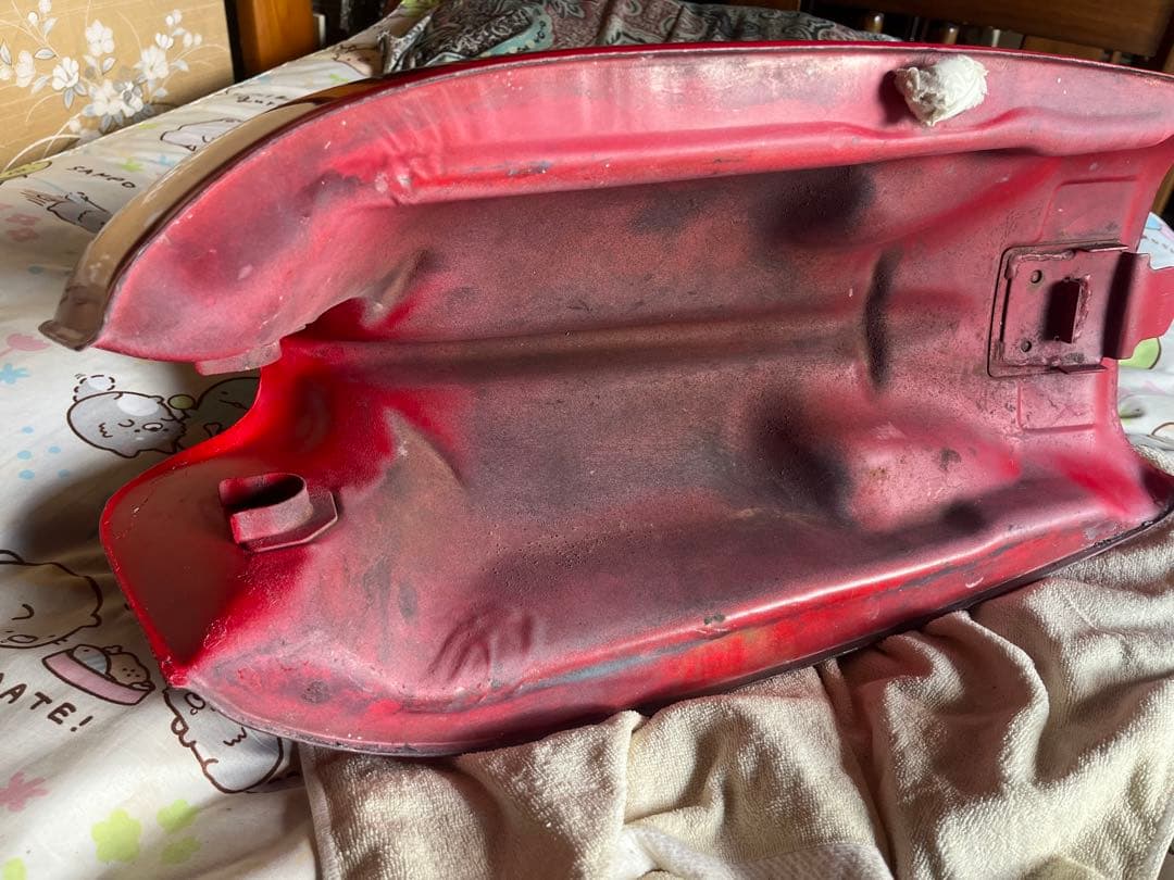 HONDA CB400F SUPER SPORT 純正タンク 再塗装NSXレッド