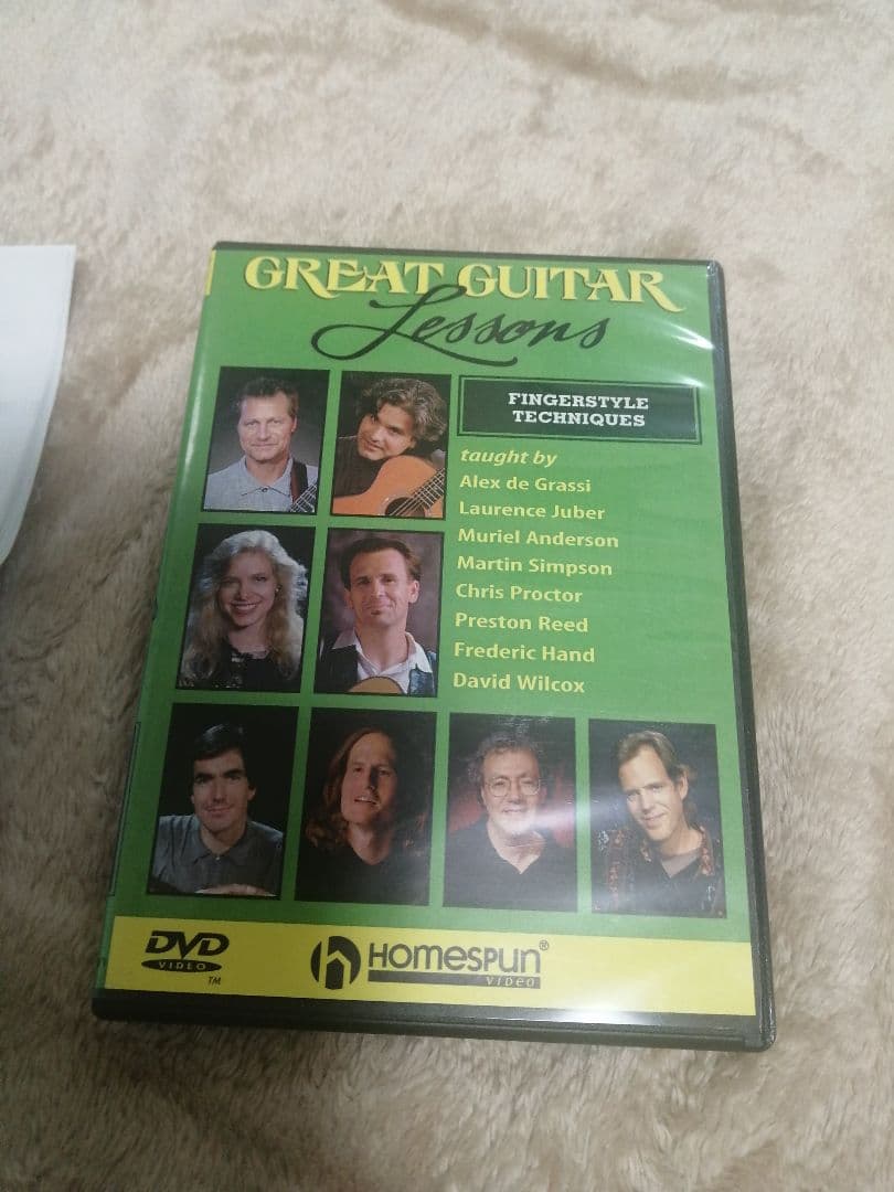 ギター GREATGUITARLessonsFingerstyle Techniques