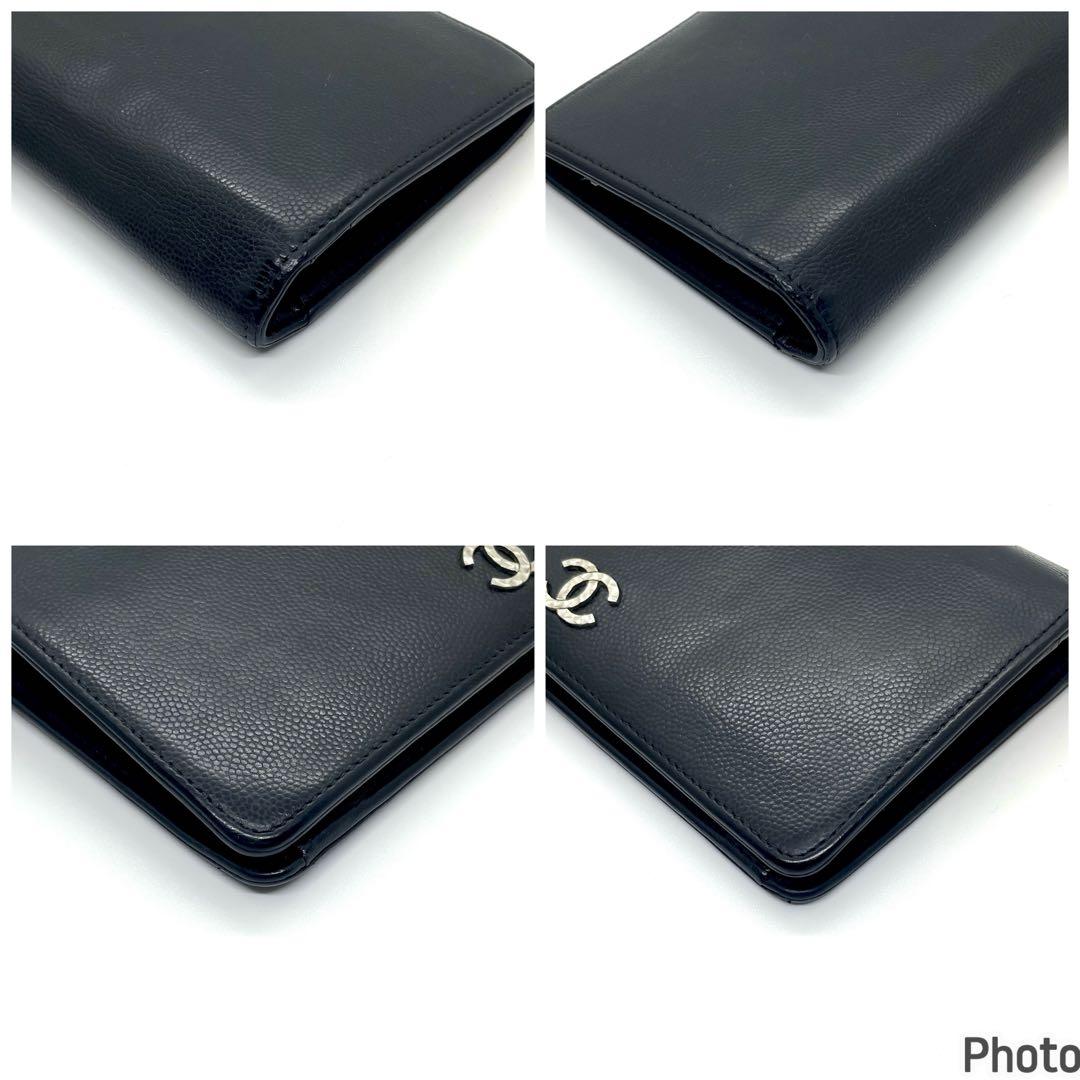 シャネル セブルガライン 二つ折り財布