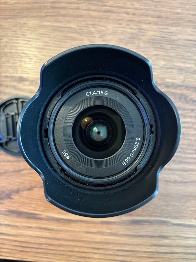 【美品】E 15mm F1.4 G SEL15F14G Eマウント カメラレンズ