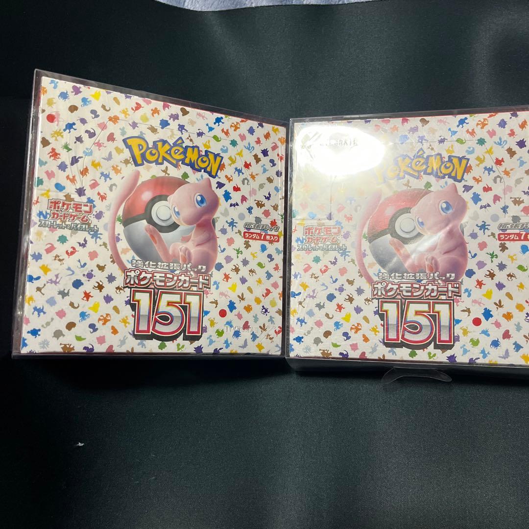 タ*ト様 ポケモンカード151BOXシュリンク付き未開封