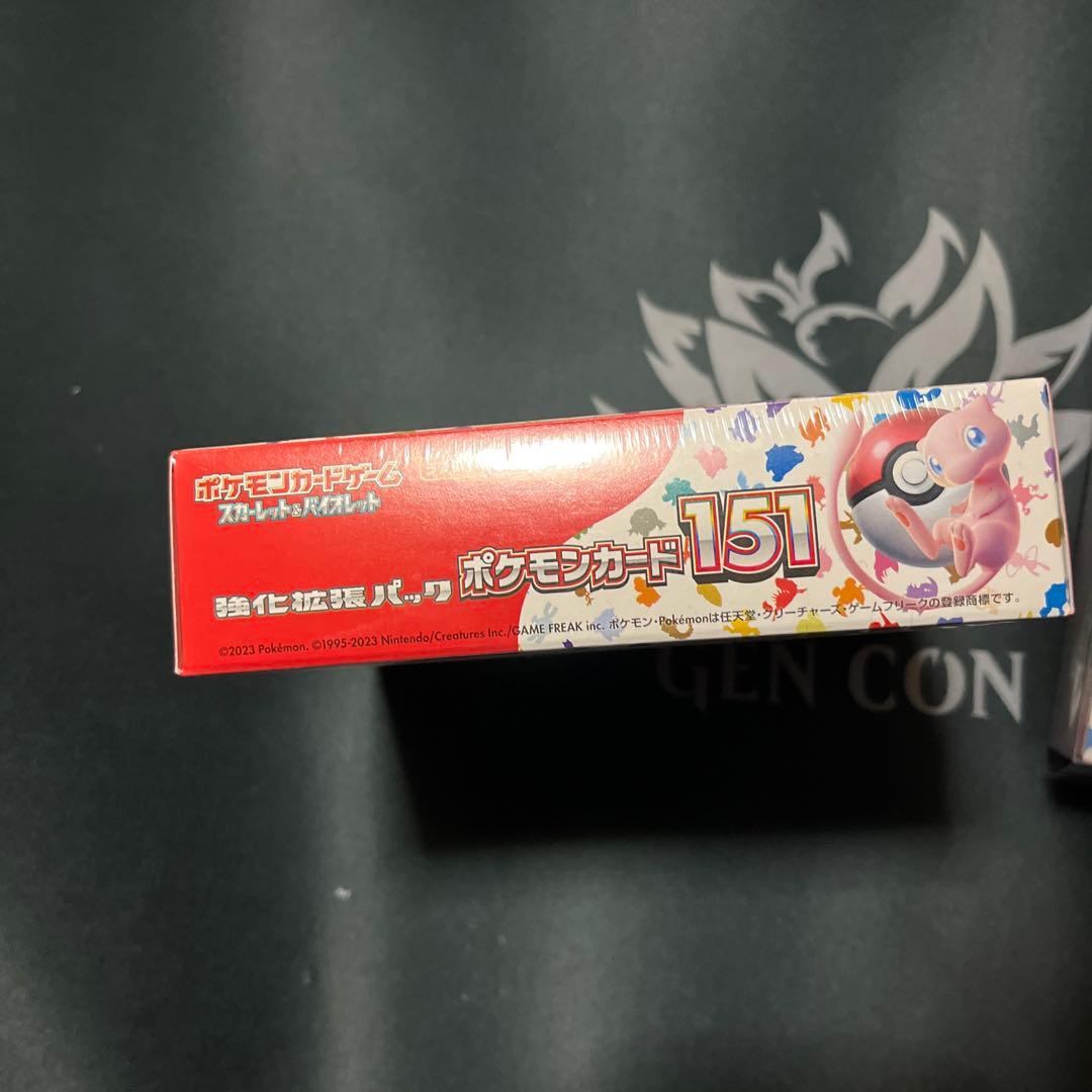 タ*ト様 ポケモンカード151BOXシュリンク付き未開封