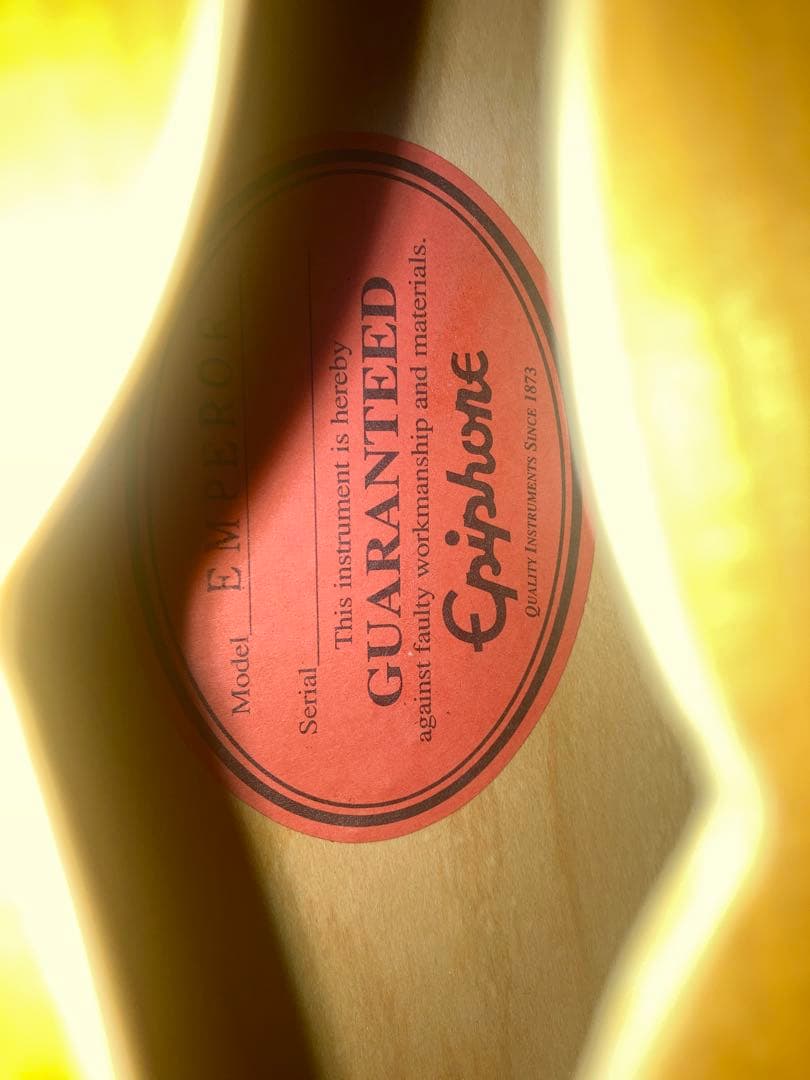 Epiphone エレキギター ナチュラル