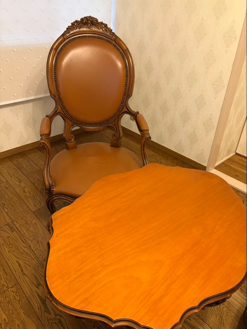 アンティークテーブル　応接セット お値下げ致しました