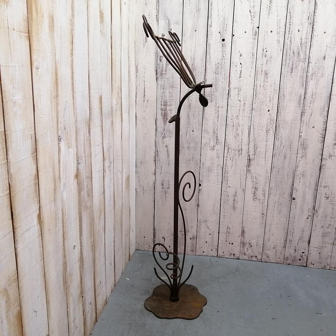 アイアンスタンド　アンティーク　シャビー　看板　メニュー　ディスプレイ