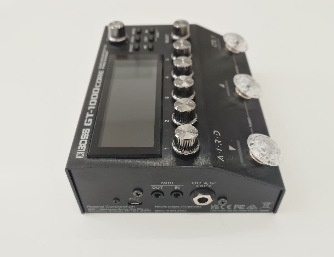 BOSS GT-1000CORE ファームウェア最新