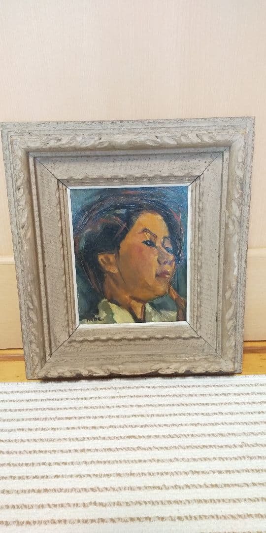 絵画「秋の女」脇坂秀樹 作